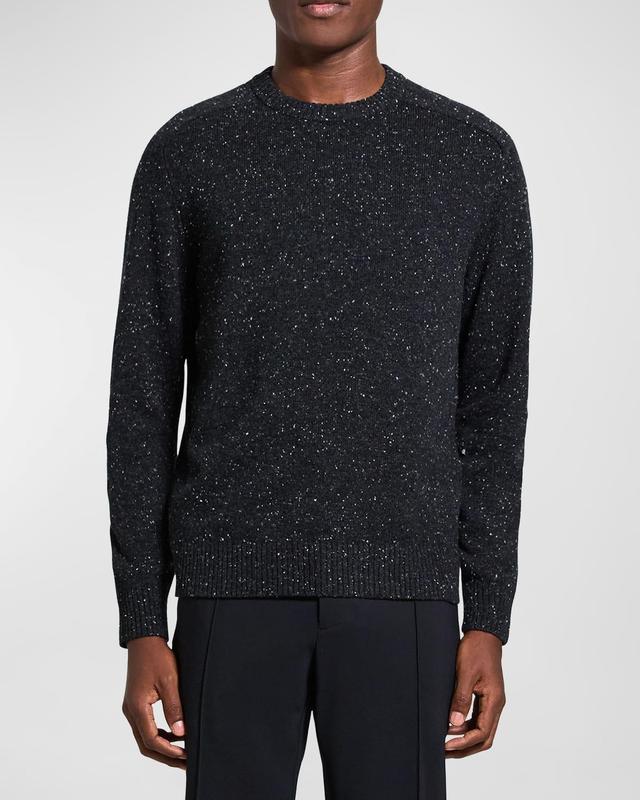 Theory Dinin Donegal Wool & Cashmere Sweater Product Image