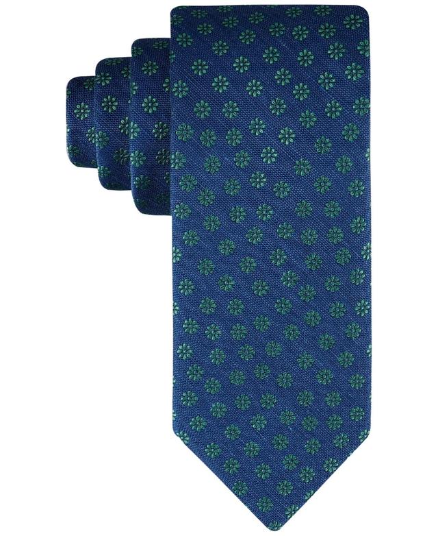 Tommy Hilfiger Mens Tate Floral Tie - Navy Product Image