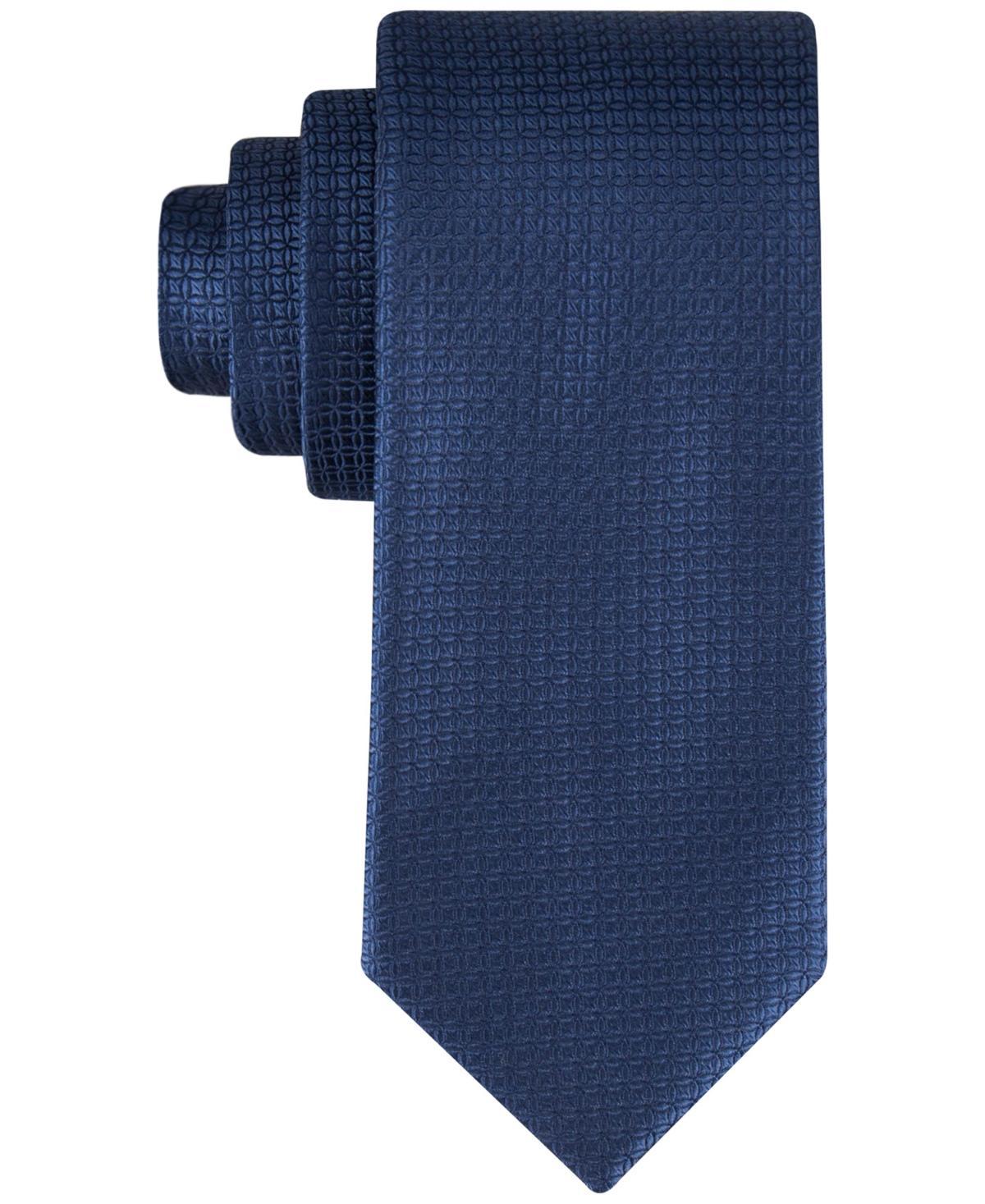 Calvin Klein Mens Solid Geo-Print Tie Product Image