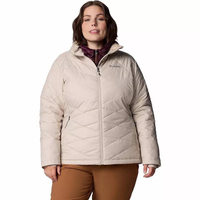 Plus Size Columbia Heavenly Jacket, Womens Dark Grey Product Image