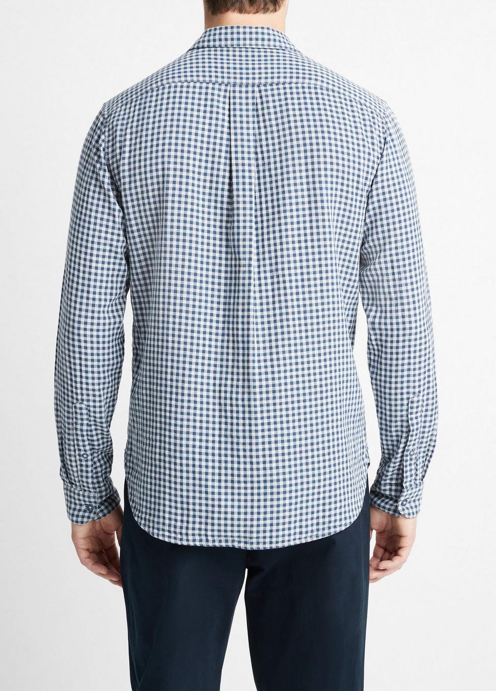 Mojave Plaid Cotton Long-Sleeve Shirt Product Image