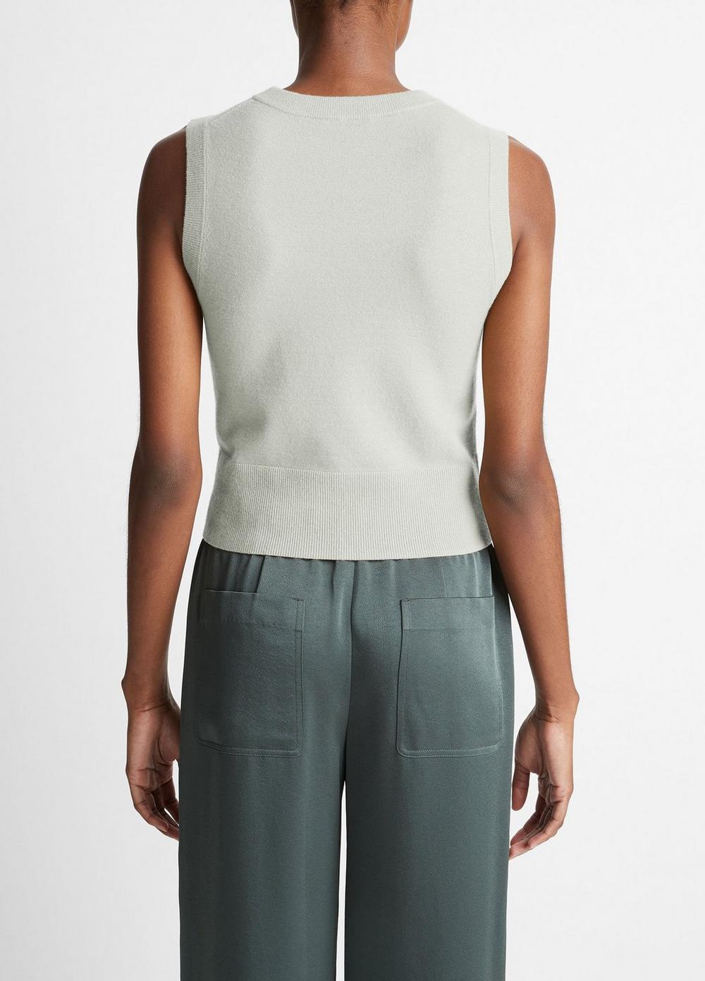 Wool-Blend Crew Neck Shell Product Image