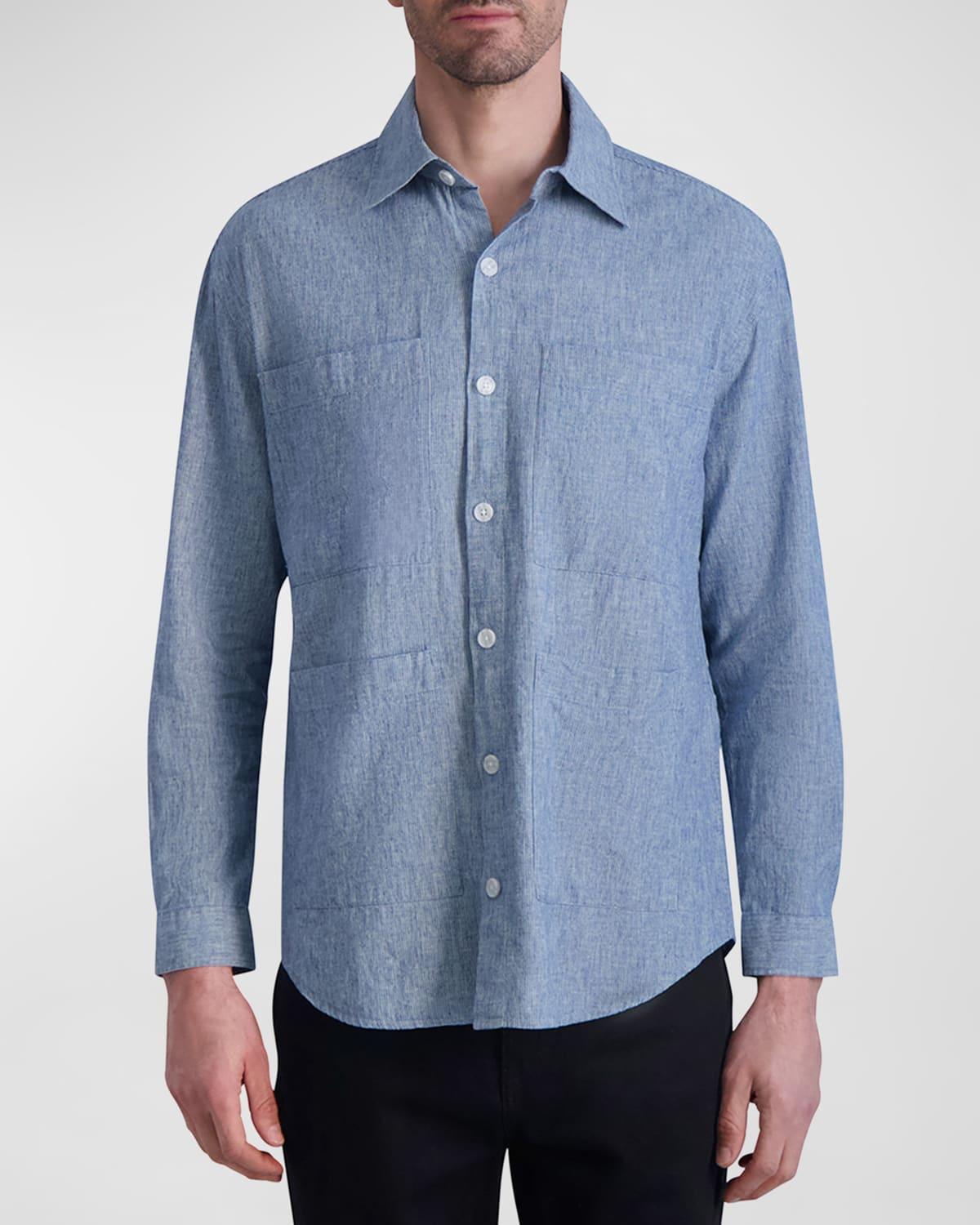 Mens 4-Pocket Sport Shirt Product Image