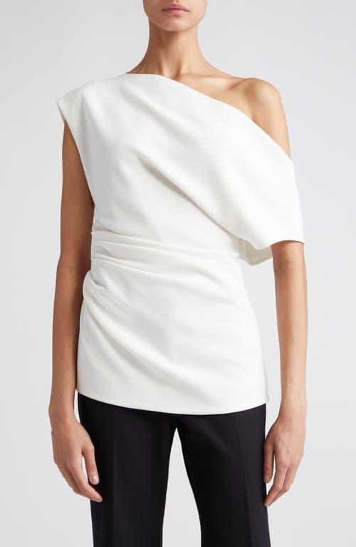 Proenza Schouler One-Shoulder Matte Crepe Top Product Image