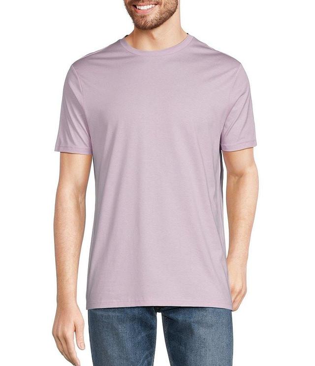 Murano Liquid Luxury Slim-Fit Crew Neck Short Sleeve T-Shirt Product Image