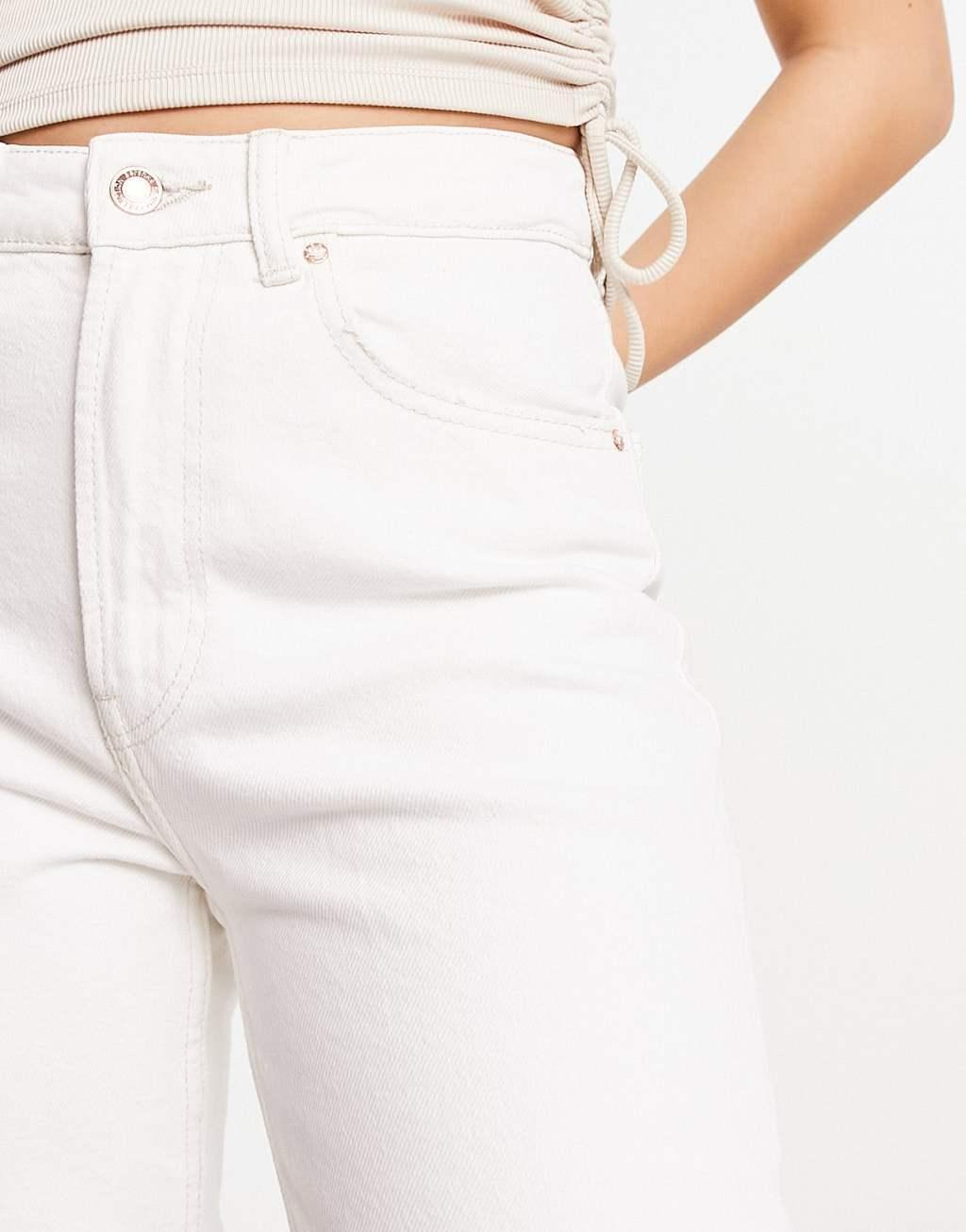 Bershka ankle length slim mom jeans Product Image