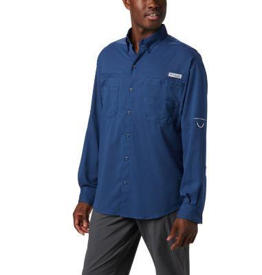 Columbia Sportswear Mens Tamiami II Shirt Carbon, X-Large - Mens Fishing Tops at Academy Sports Product Image