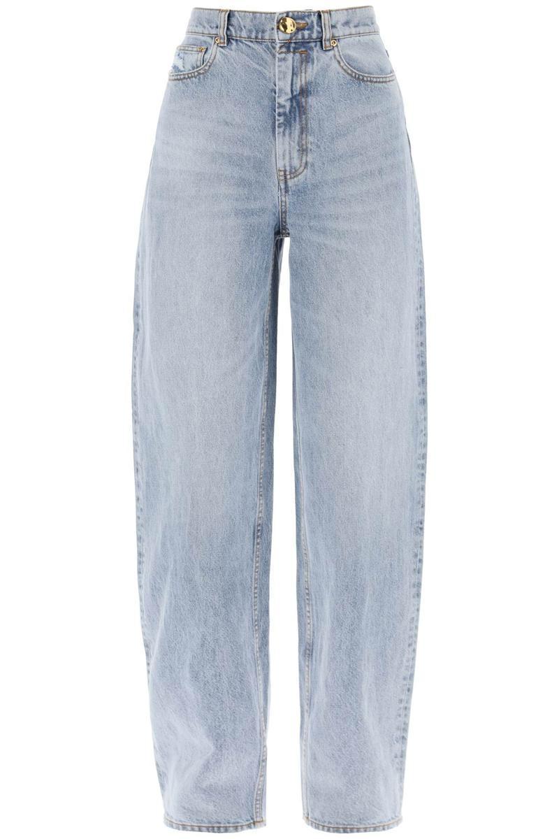 Natura Oversize Jeans In Celeste Product Image