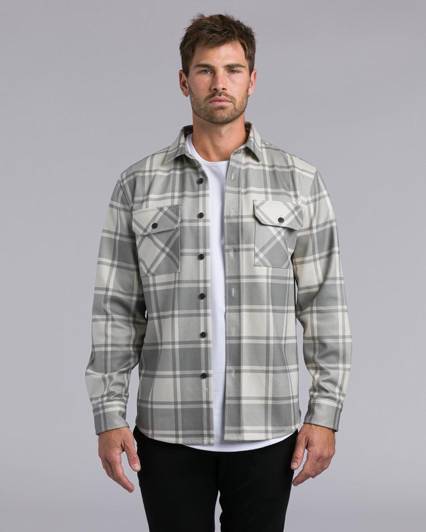 Coastal Overshirt - Classic Plaid Product Image