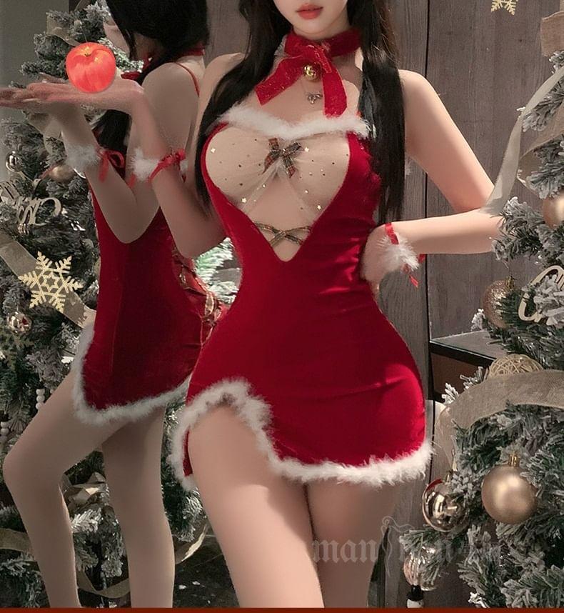 Lingerie X'Mas Costume Set Product Image