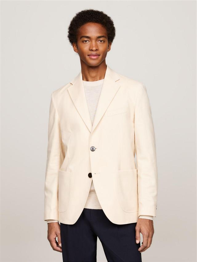 Tommy Hilfiger Men's Cotton-Wool Blend Casual Blazer Product Image