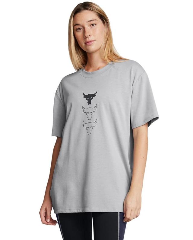 Women's Project Rock Heavyweight Campus T-Shirt Product Image