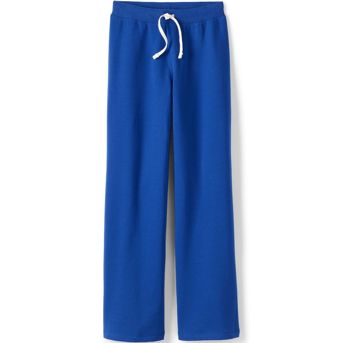 Womens Lands End Sweatpants Blue Product Image