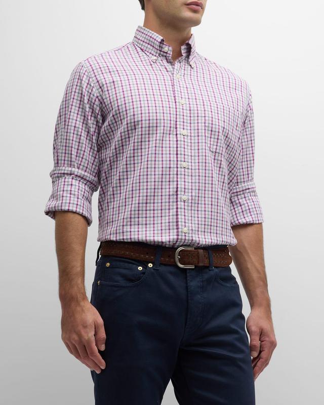 Mens Oxford Tattersall Sport Shirt Product Image