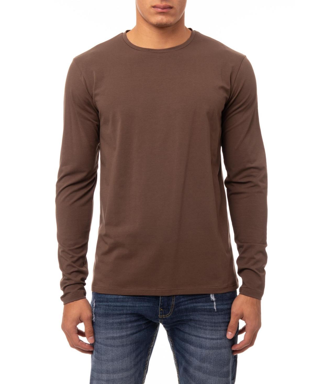 X-Ray Mens Soft Stretch Crew Neck Long Sleeve T-shirt Product Image