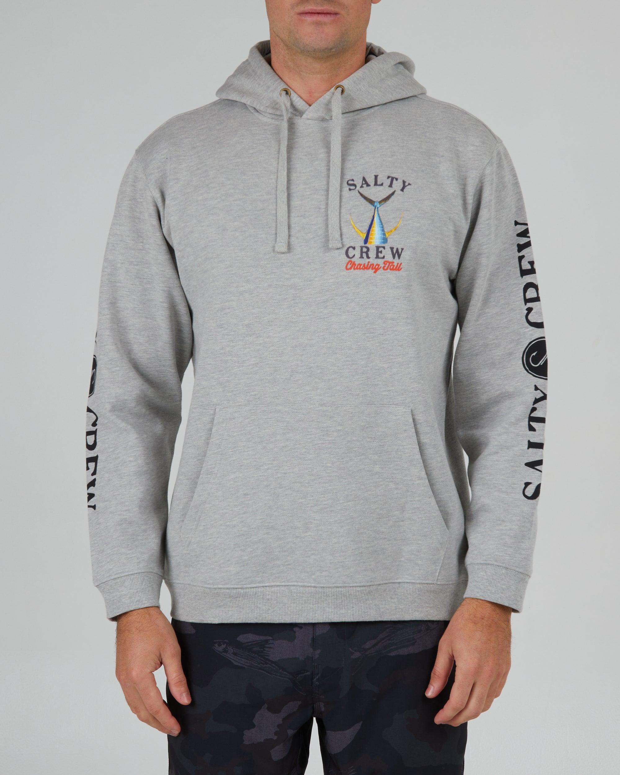 Tailed Fleece Hoodie - Grey Heather Male Product Image