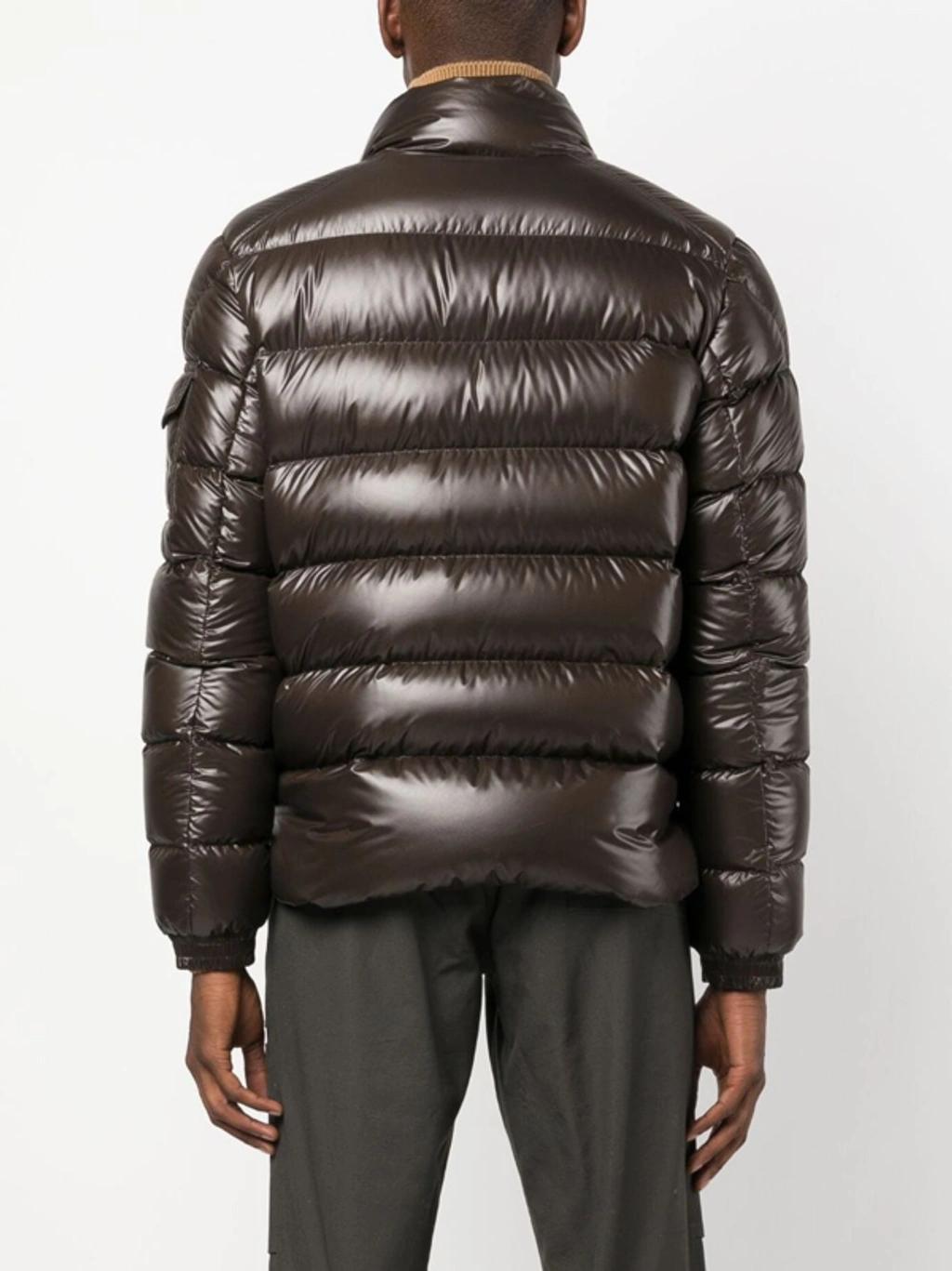 MONCLER Lule Padded Jacket In Brown Product Image