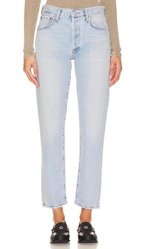 Womens Austin Mid-Rise Tapered Slim Jeans Product Image