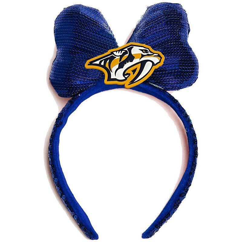 Womens Cuce Royal Nashville Predators Logo Headband Product Image