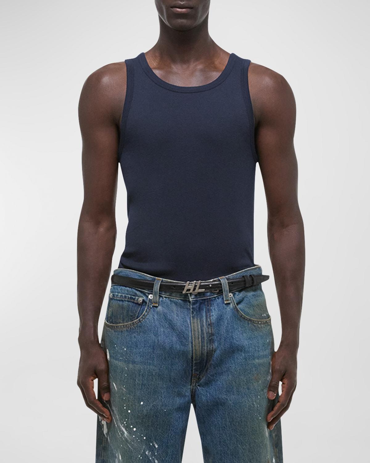 Mens Ribbed Tank Top Product Image