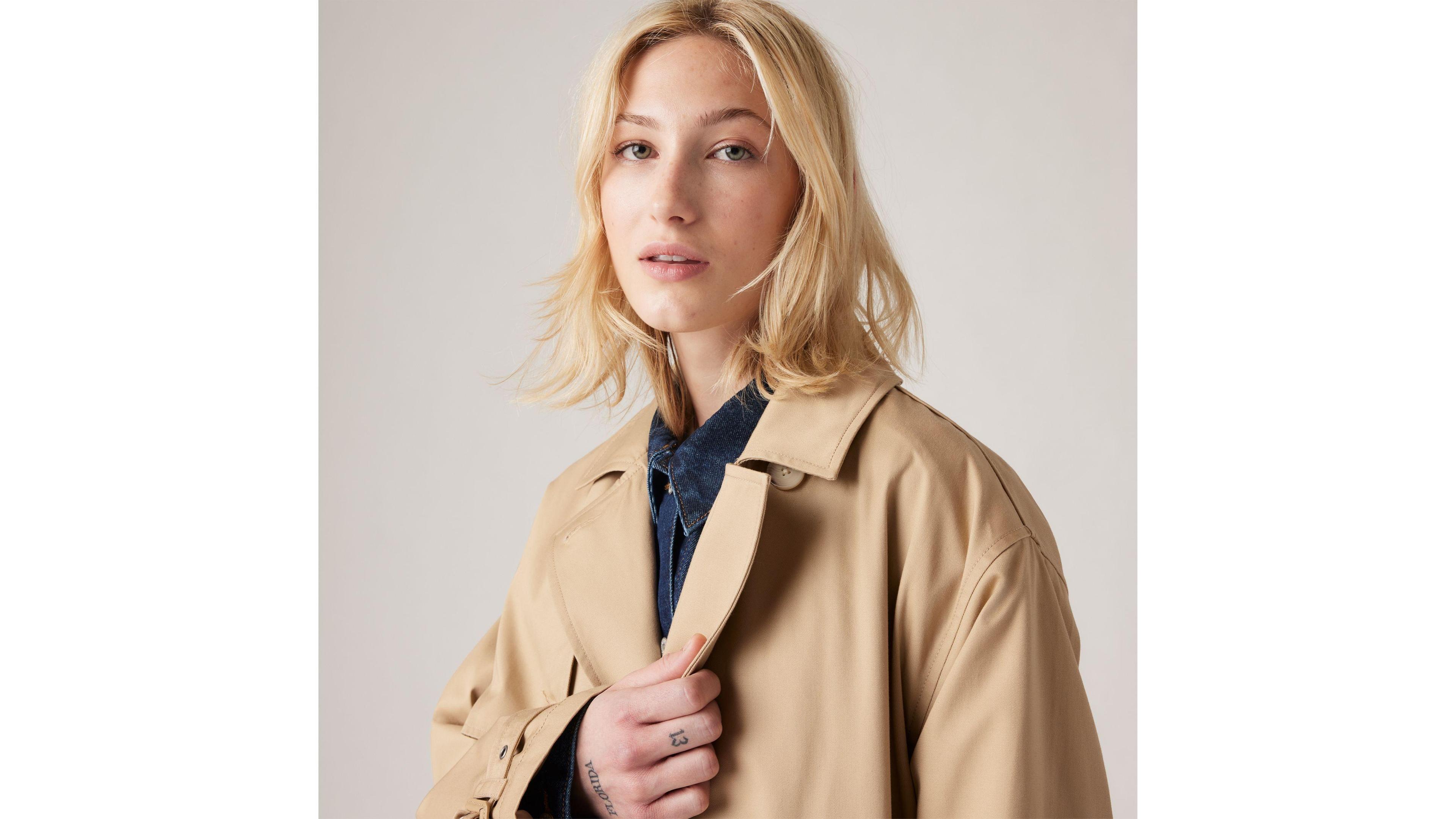 Spade Trench Coat Product Image