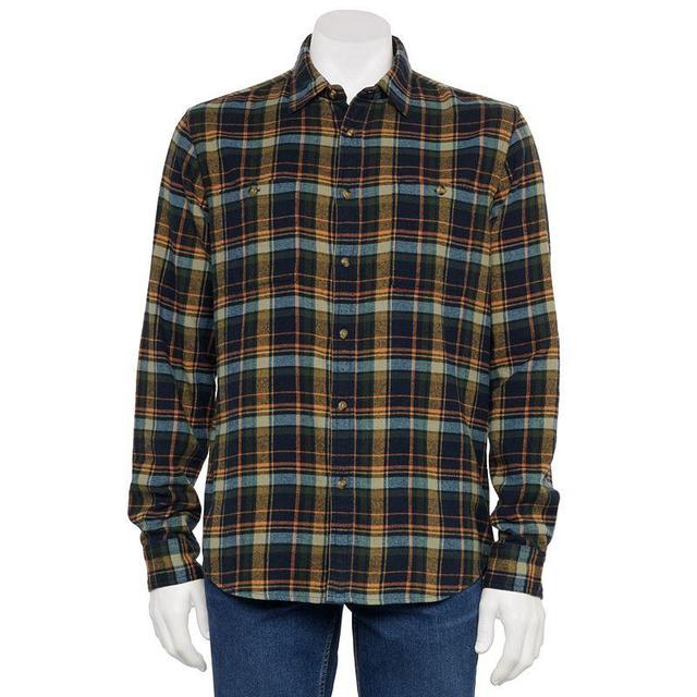 Mens Sonoma Goods For Life Flannel Button-Down Shirt Product Image