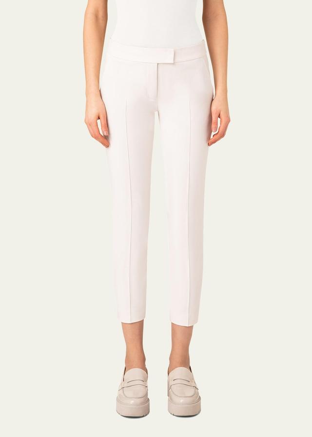 Akris punto Frankie Stretch Cotton Pants Product Image