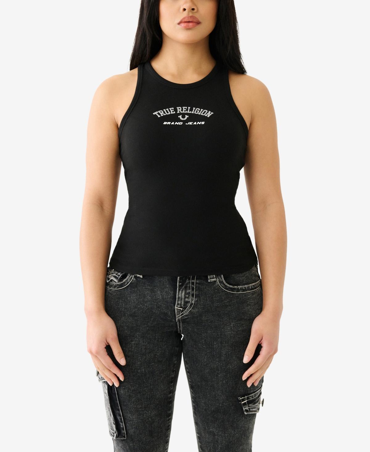 True Religion Womens Branded Goddess Tank Top Product Image