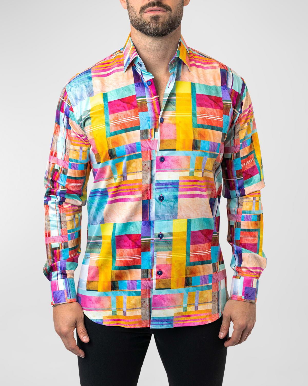 Mens Fibonacci Cube 41 Shirt Product Image