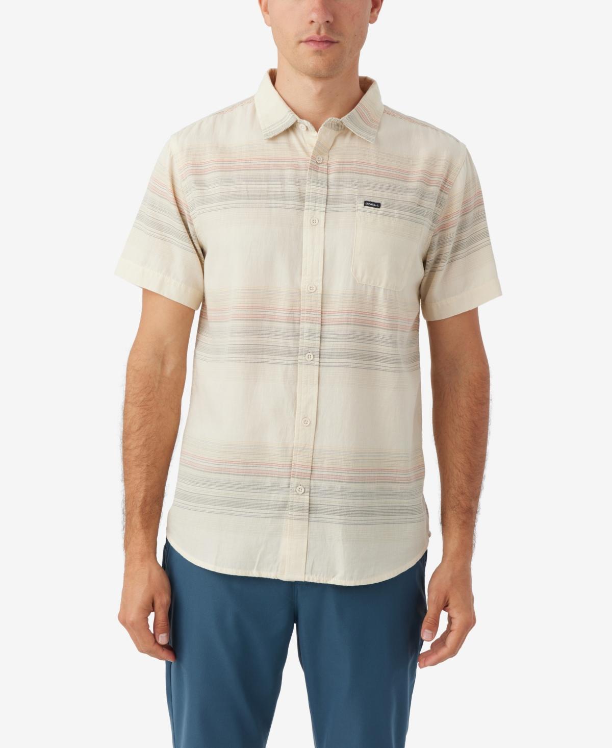 ONeill Seafarer Stripe Short Sleeve Button-Up Shirt Product Image