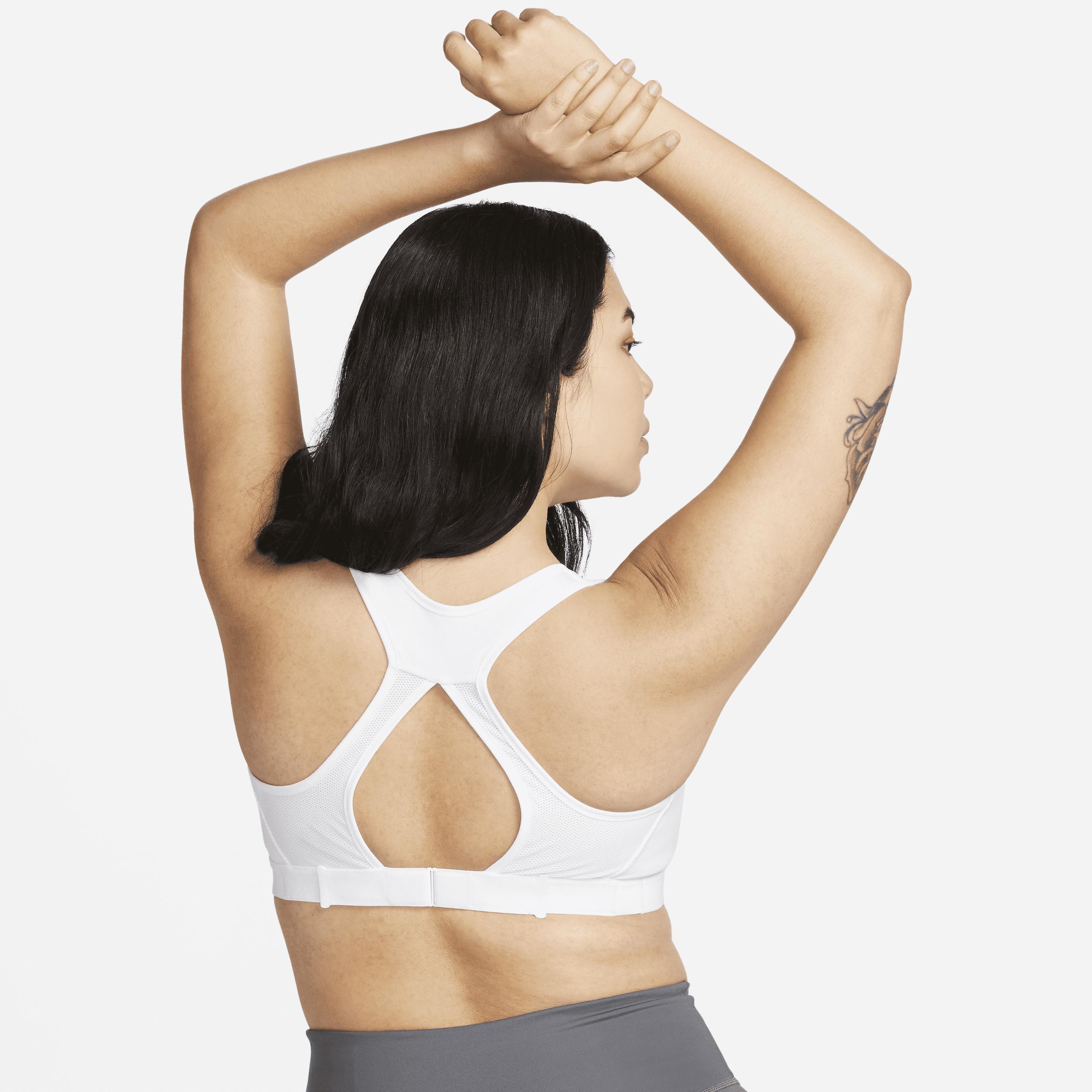 Nike Women's Swoosh High-Support Non-Padded Adjustable Sports Bra Product Image