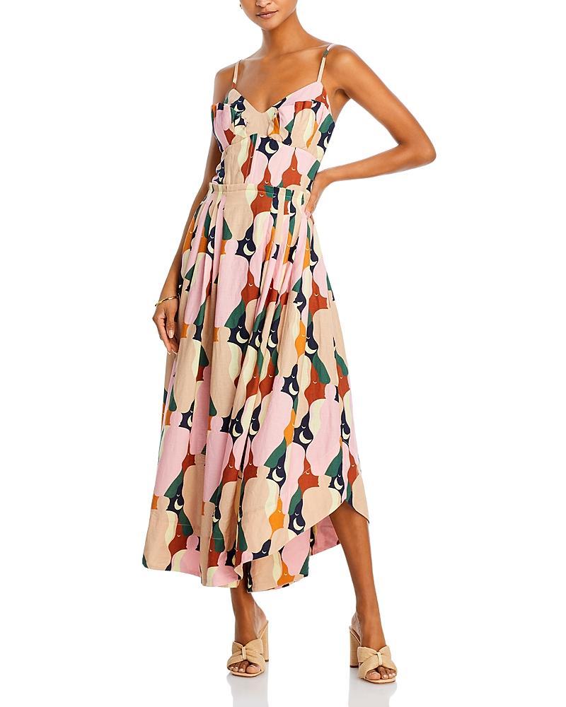 Farm Rio The Kiss Printed Maxi Dress Product Image