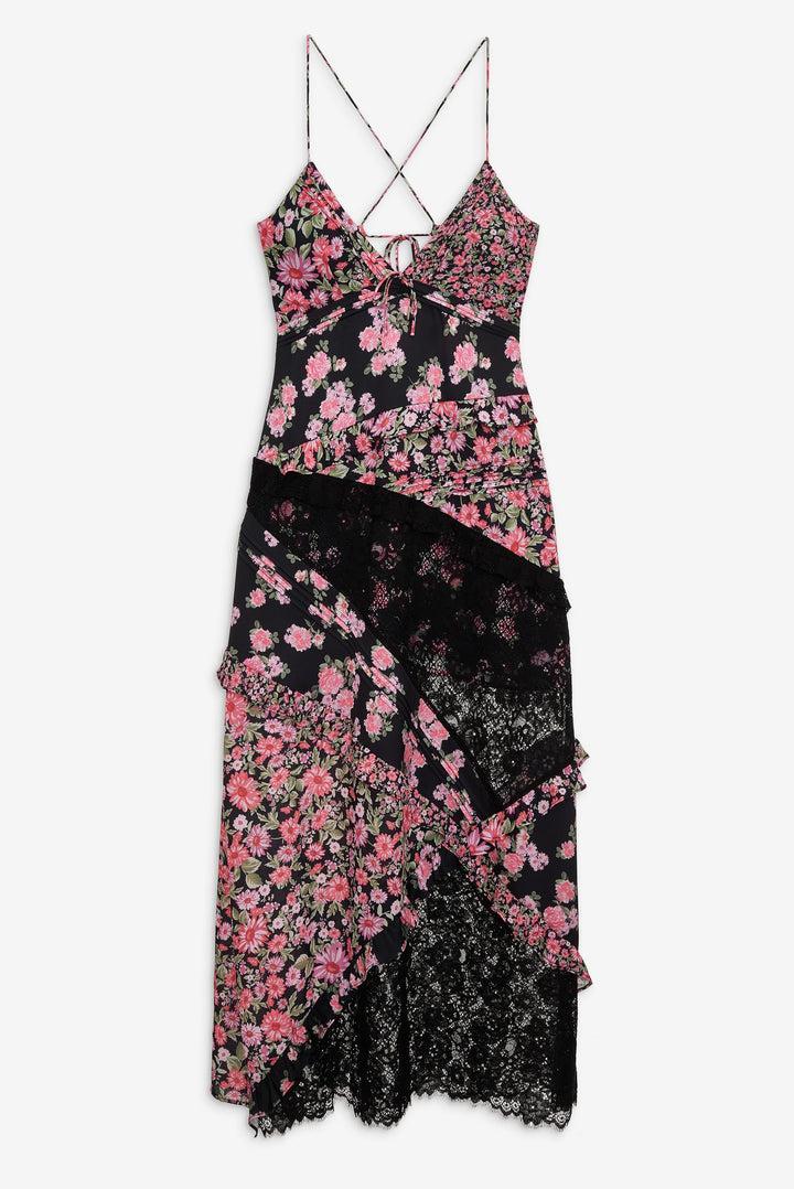 Rosalyn Maxi Dress — Black Product Image