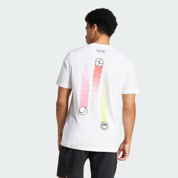 Tennis Happy 3 Balls Graphic Tee Product Image