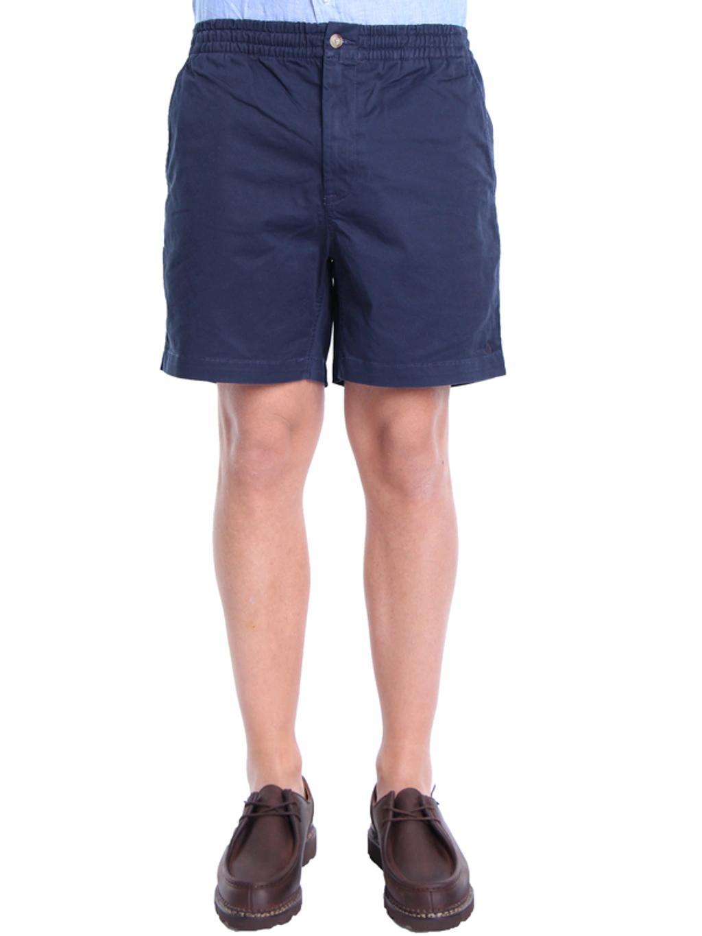 Classic Fit Prepster Chino Shorts In Navy With Pony Logo In Newport Navy Product Image