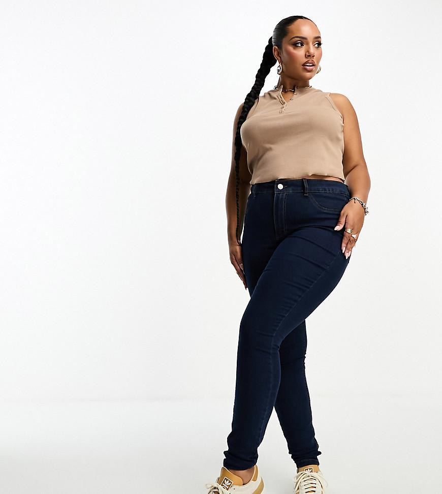 Vila Curve skinny denim leggings Product Image