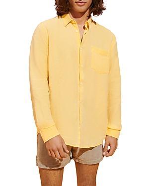 Mens Caroubis Linen Shirt Product Image