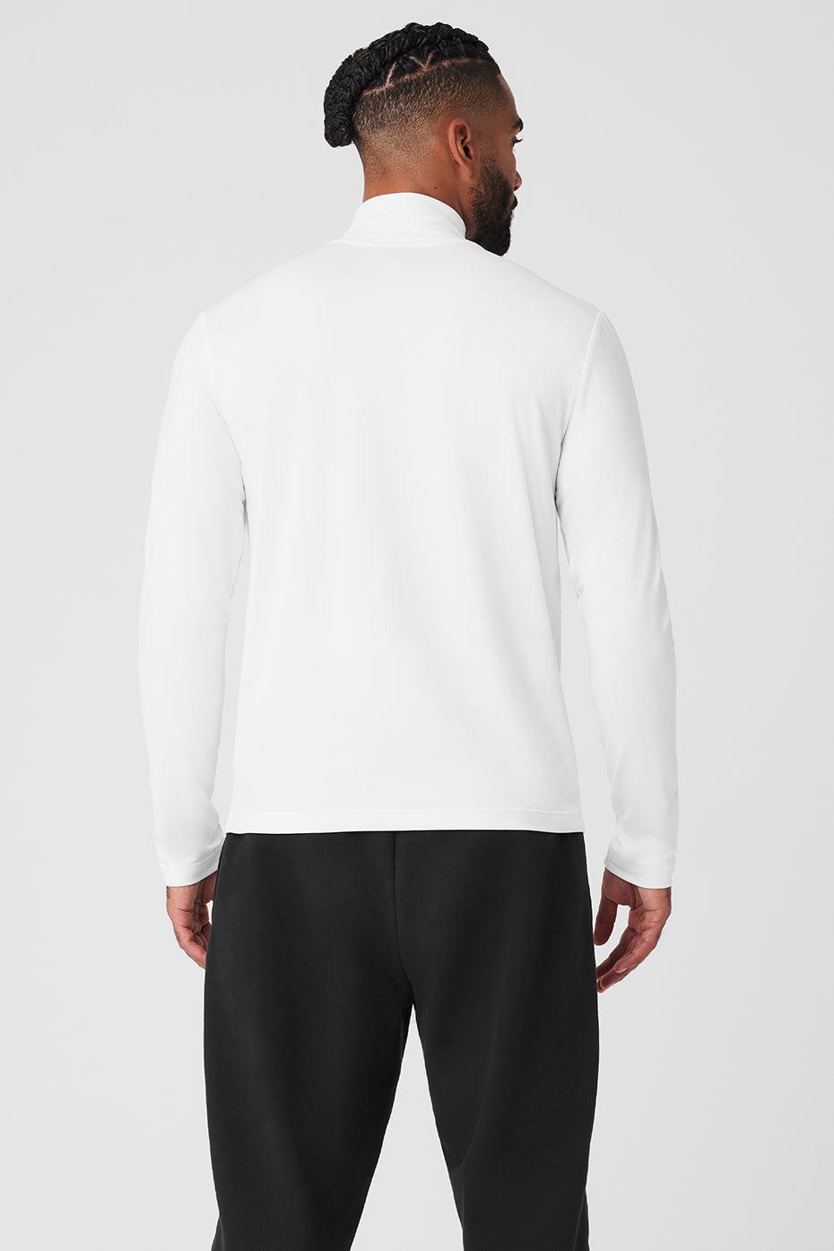 Conquer Reform Mock Neck Long Sleeve - White Male Product Image