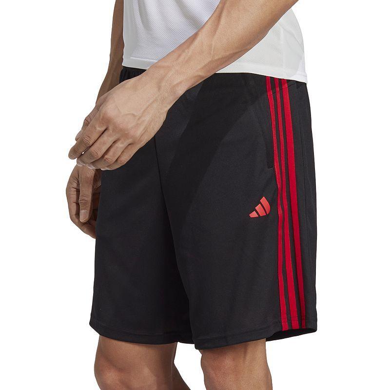 Mens adidas Train Essentials Piqu 3-Stripes Training Shorts Product Image