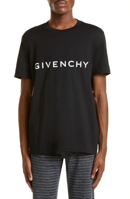 Givenchy Slim Fit Cotton Logo Tee Product Image