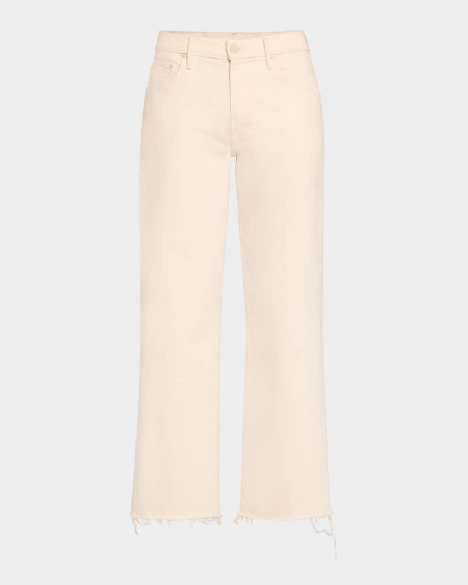 The Mid-Rise Maven Ankle Fray Jeans Product Image