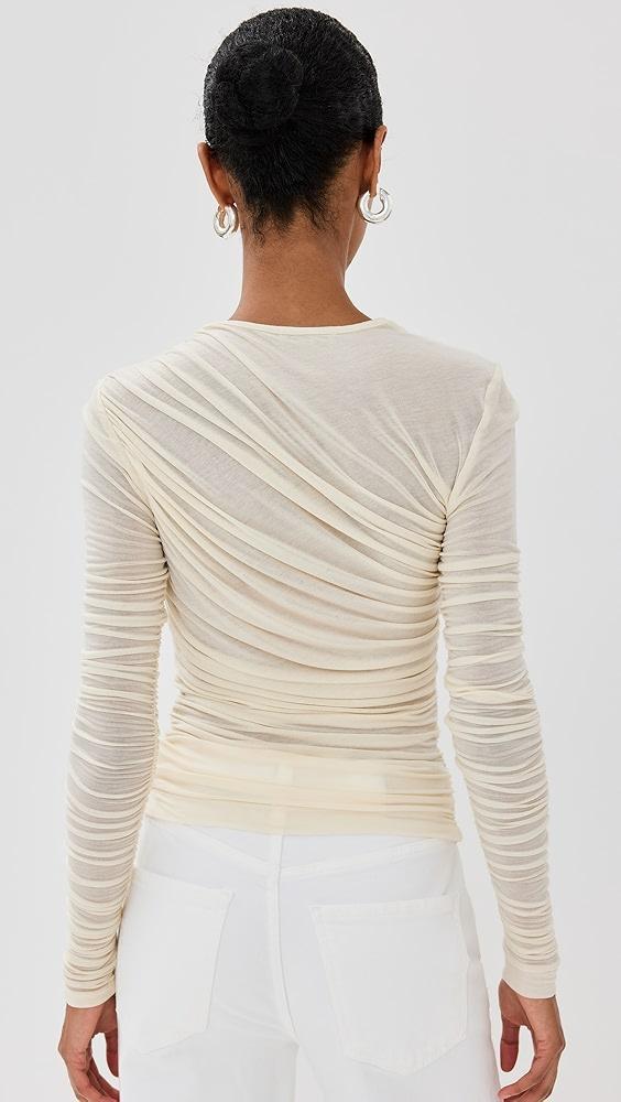 AGOLDE Tania Twist Tee | Shopbop Product Image