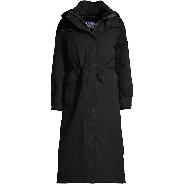 Petite Lands End Expedition Down Waterproof Long Winter Coat, Womens Product Image