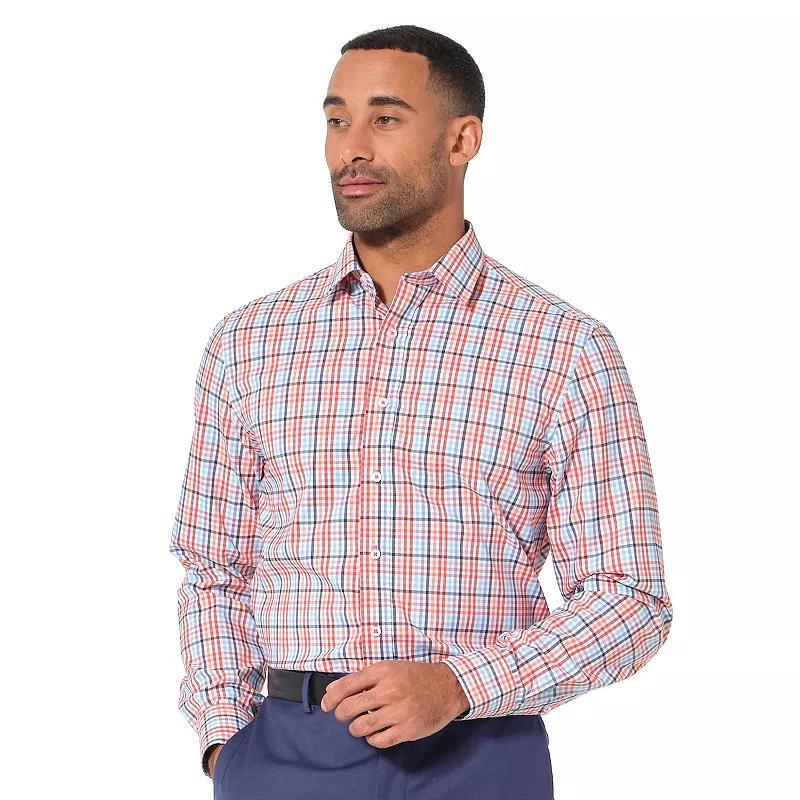 Mens Nick Graham Traveler Collection Performance Modern-Fit Stretch Dress Shirt Product Image