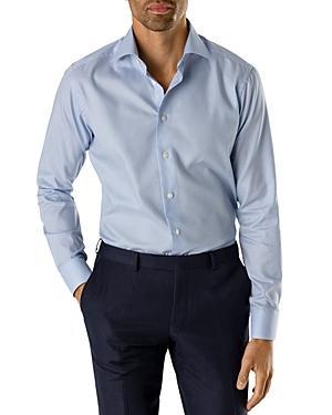 Mens Slim-Fit Check Dress Shirt Product Image