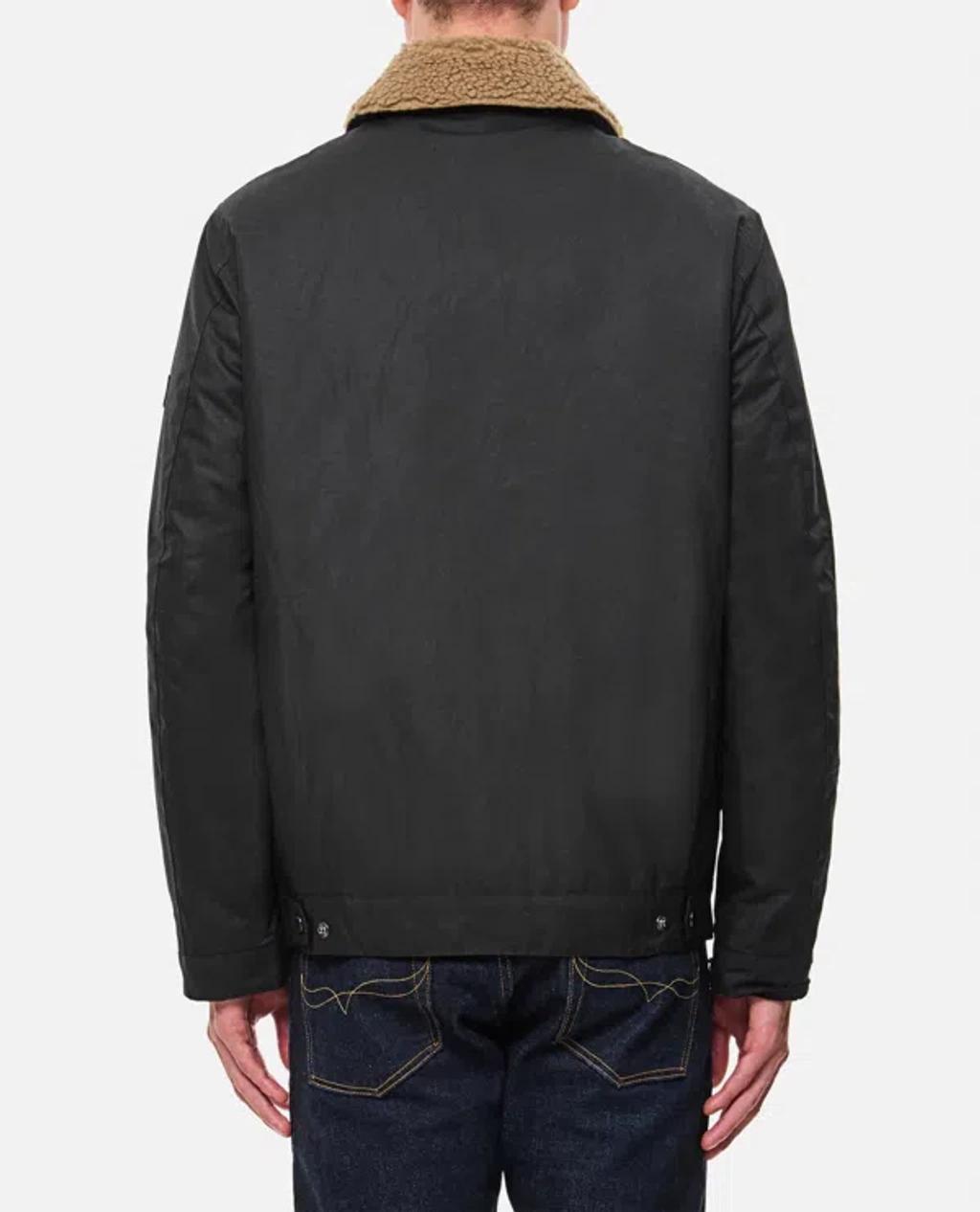 Coppice Wax Jacket In Black Product Image