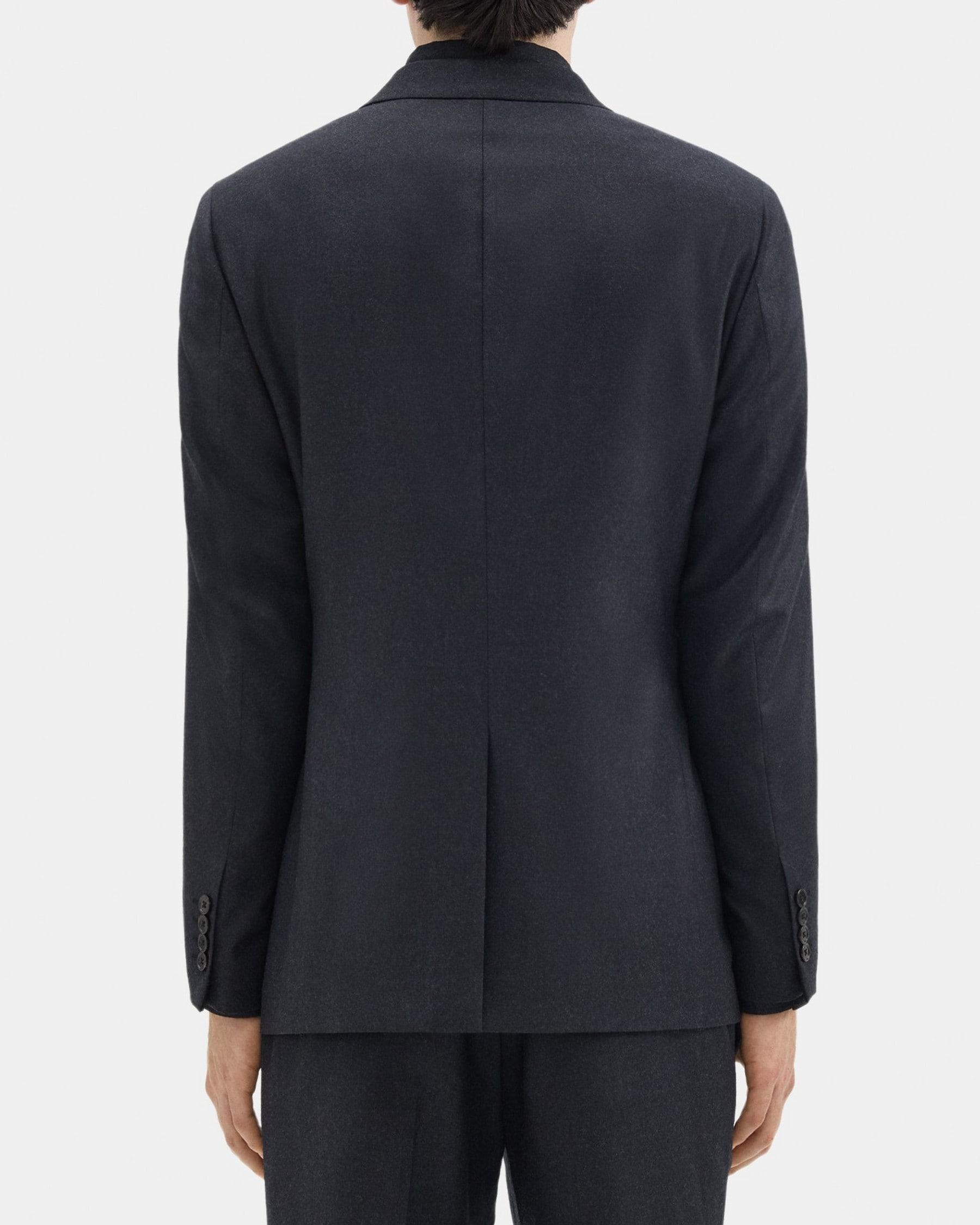 Structured Blazer in Wool Flannel Product Image