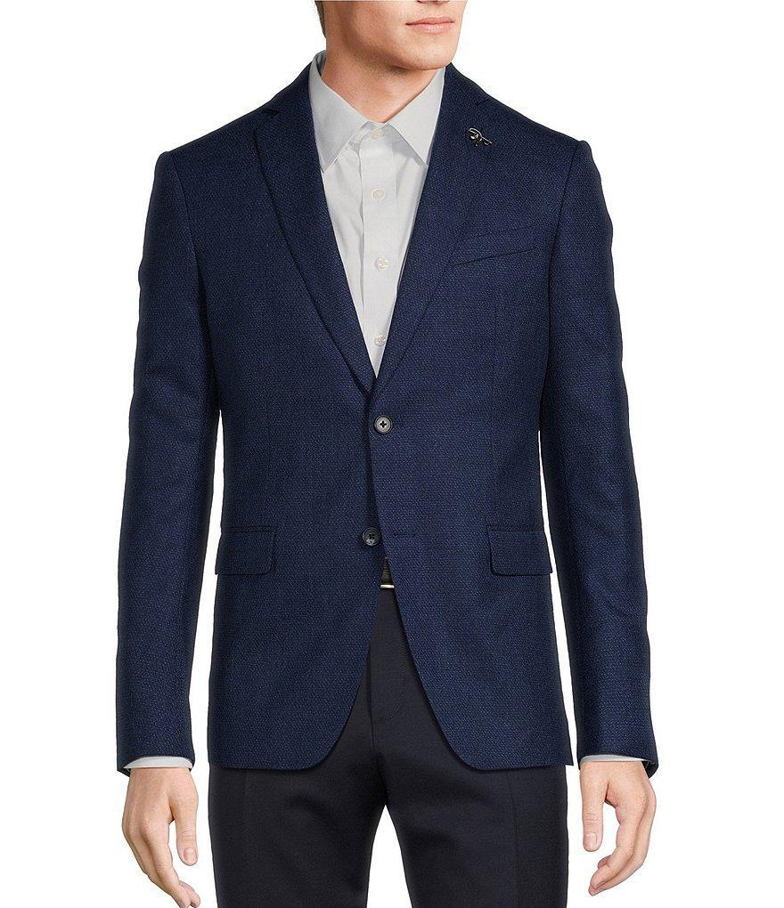 John Varvatos Slim Fit Solid Pattern Sport Coat Product Image