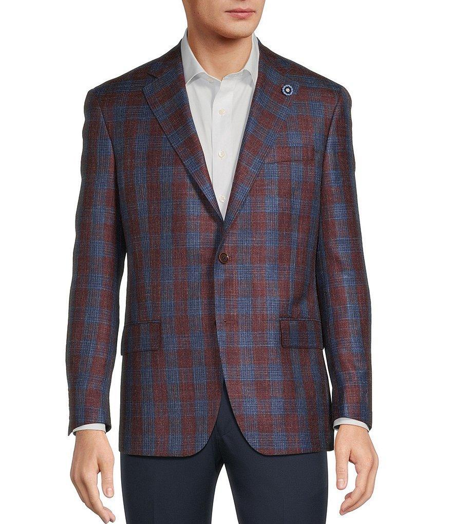 Hart Schaffner Marx New York Modern Fit Plaid Pattern Sport Coat product image