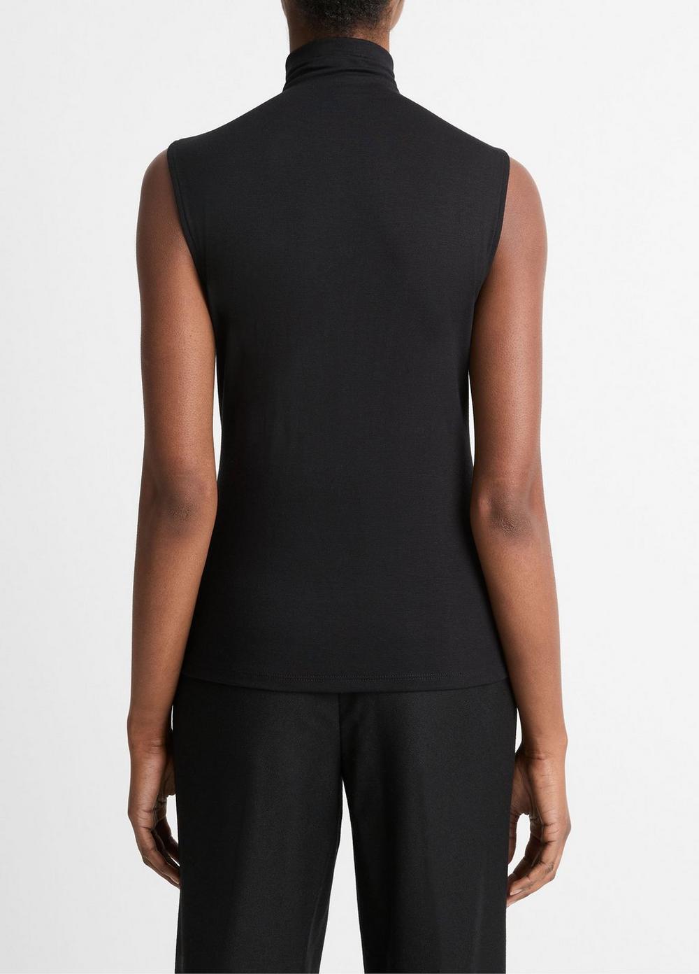 Sleeveless Turtleneck Product Image